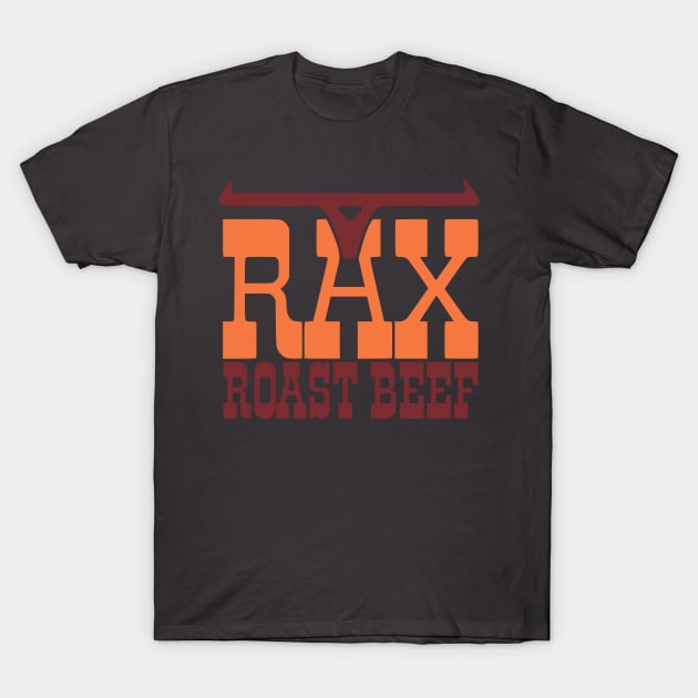 Rax Restaurants T-Shirt by Tee Arcade